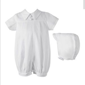 6-9 months boy Baptism Outfit